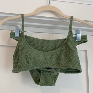 Triangl bikini set in sage green
